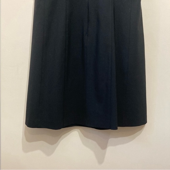 Theory Helaina Classic Dress Black Wool Size 8 Sleeveless - Picture 7 of 15